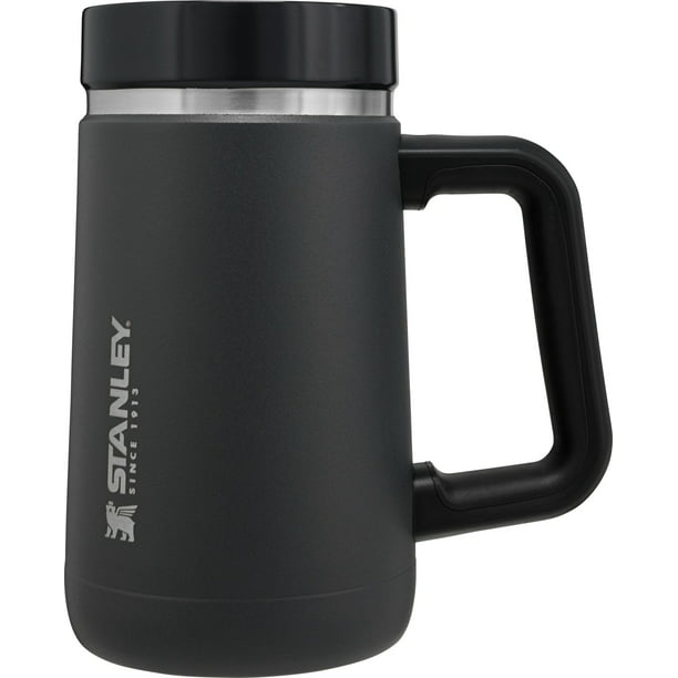 16oz 10-03110-008 Stanley GO Series CeramiVac Mug Asphalt 473ml 